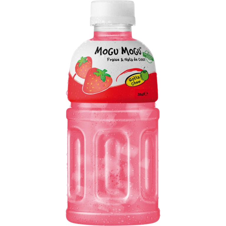MOGU MOGU BEBIDA SABOR FRESA Y COCO 32 C