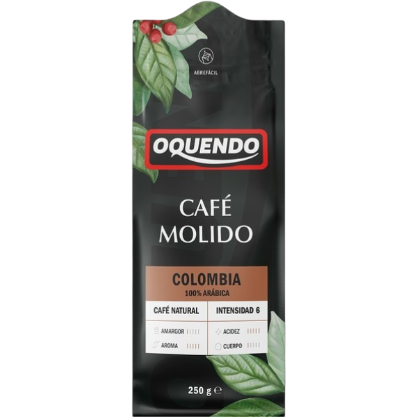 OQUENDO ORIGENES C.MOLIDO COLOMBIA 250G
