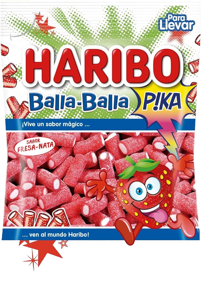 HARIBO BALLA PICA FRESA 100GR