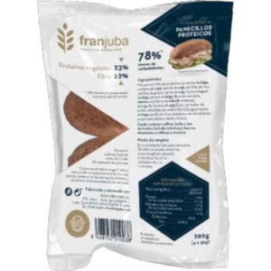 FRANJUBA PANECILLOS PROTEICOS MIX 4X50G