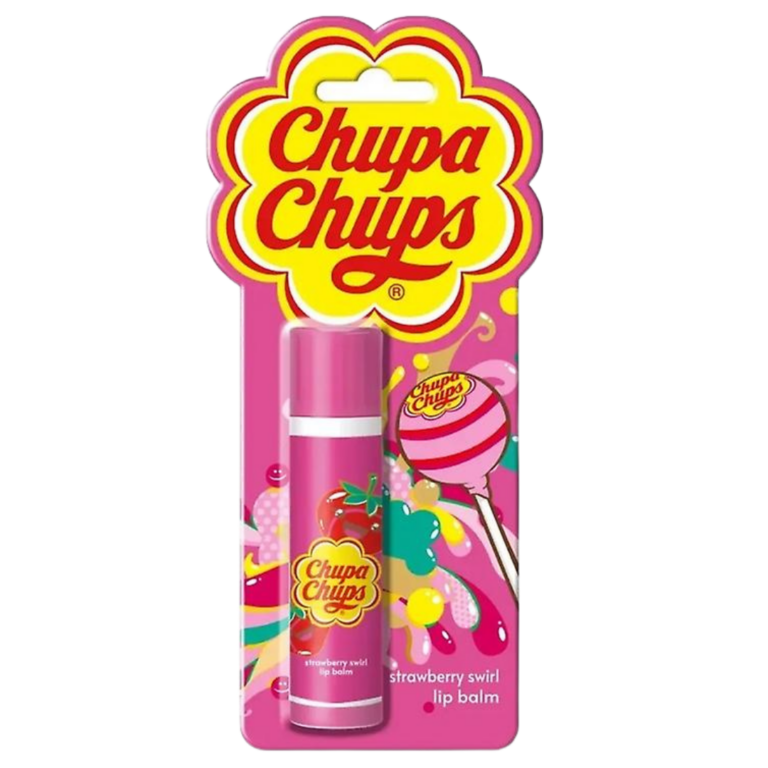 CHUPA CHUPS BAUME À LÈVRES FRAISE