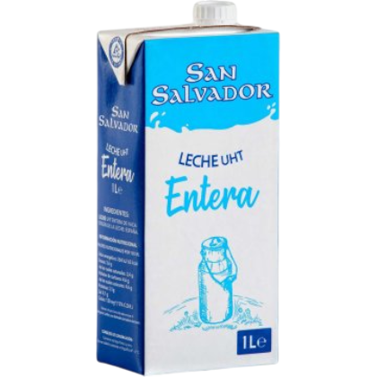 SAN SALVADOR LECHE ENTERA 1 L