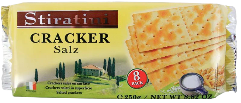 STIRATINI CRACKER SALADO 250GR