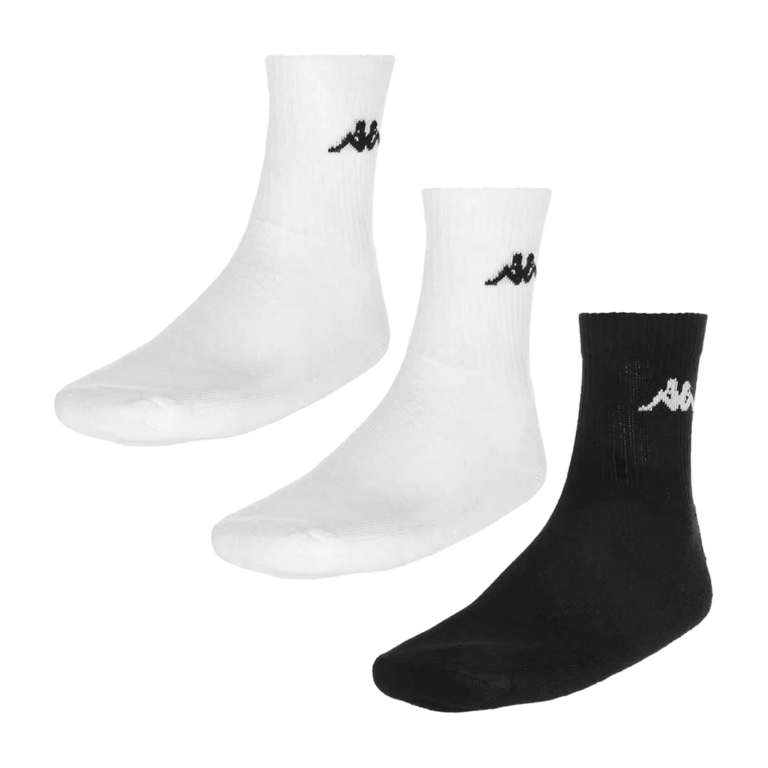 KAPPA CALCETÍN CORTO BÁSICO MUJER PACK 3