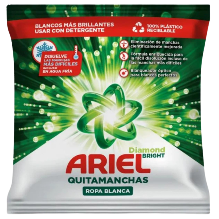 ARIEL POLVO QUITAMANCHAS ROPA BLANCA 150