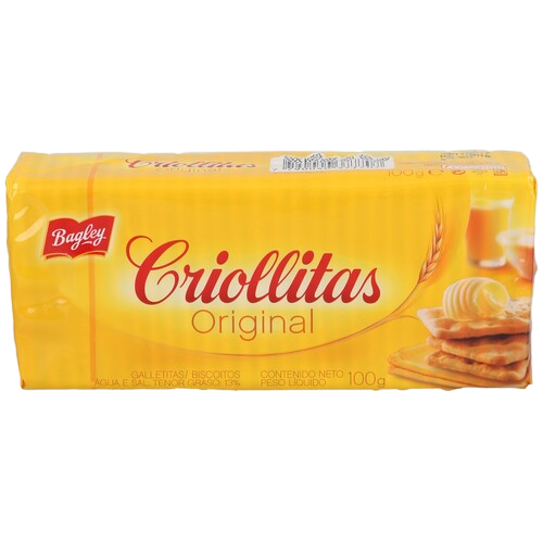 BAGLEY  CRIOLLITAS ORIGINAL 100G