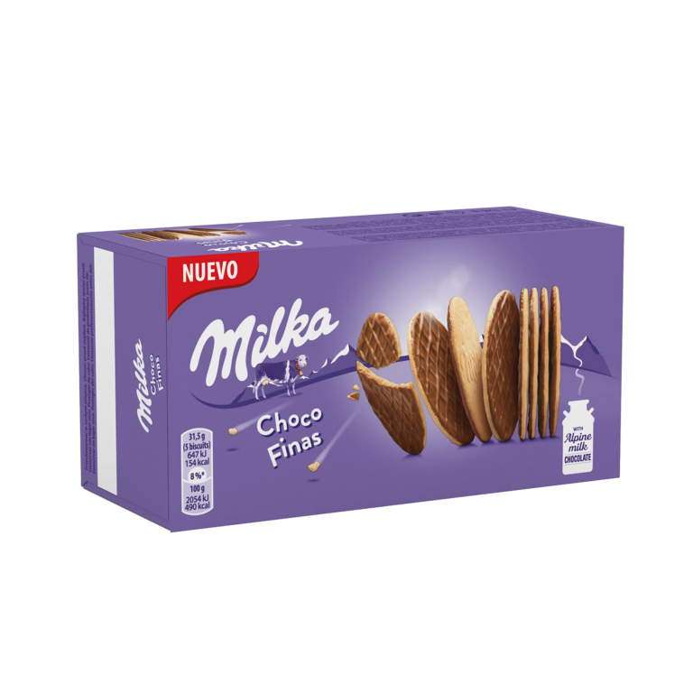 MILKA GALLETAS CHOCO FINAS 126G
