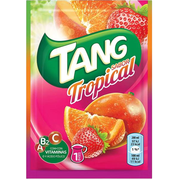 TANG REFRESCO TROPICAL S/GAS POLVO 30G