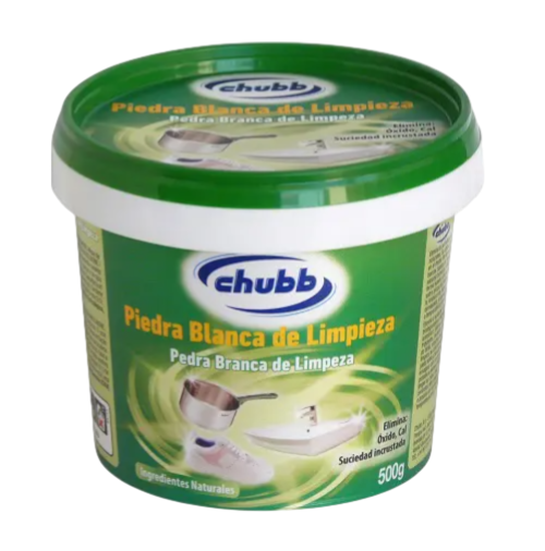 CHUBB PIEDRA BLANCA DE LIMPIEZA 500G