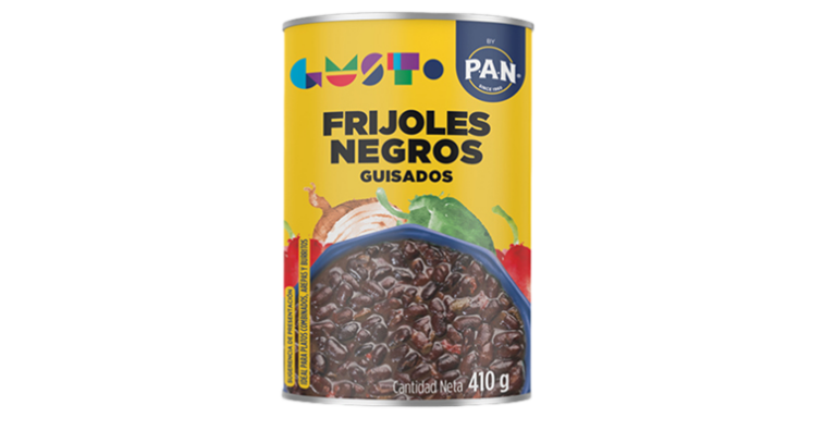 P.A.N. FRIJOLES NEGROS GUISADOS LAT 410G