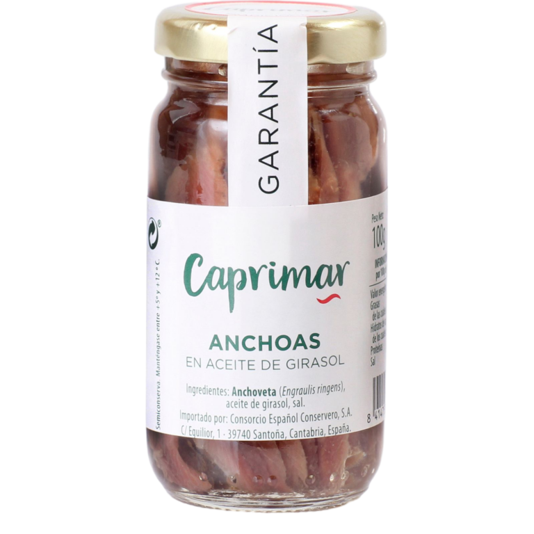 CAPRIMAR ANCHOAS EN ACEITE 50G
