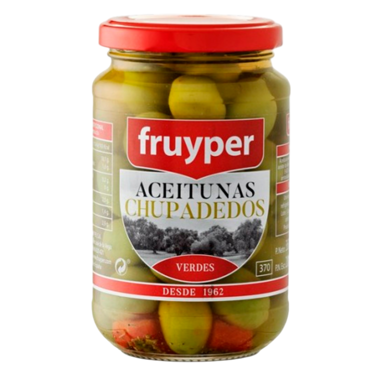 FRUYPER ACEITUNAS CHUPADEDOS VERDES 300G