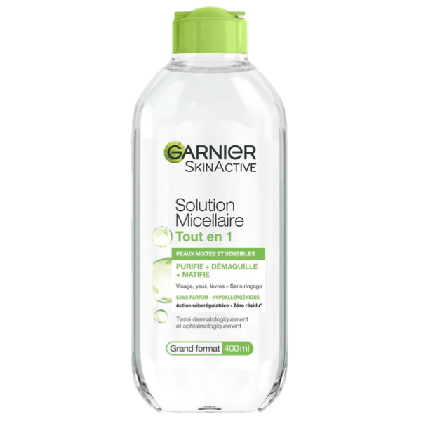 GARNIER AGUA MICELAR PIEL MIXTA 400ML