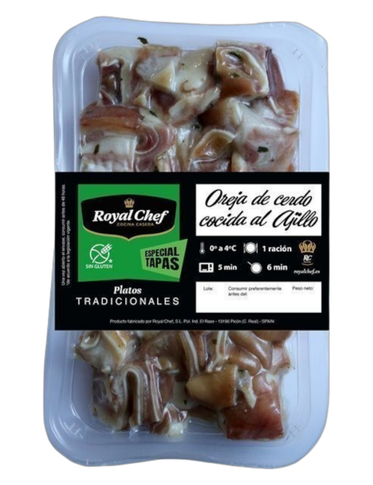 ROYAL CHEF OREJA AL AJILLO 400G