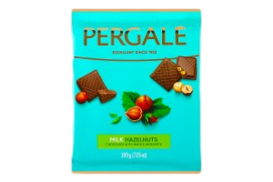 PERGALE CHOCOLATE LECHE Y AVELLANAS 200G