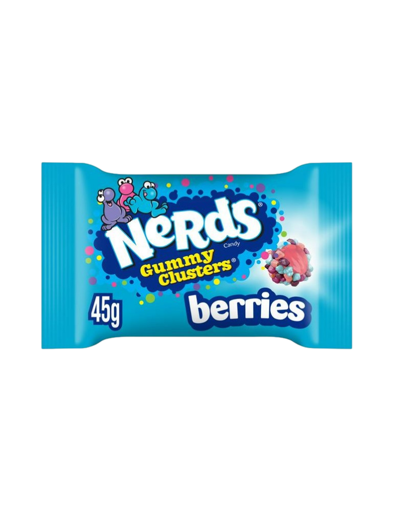 NERDS GUMMY CLUSTERS VERY BERRY 45G