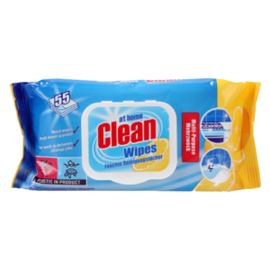HOME CLEAN LINGETTES MULTISURFACE CITRON 55U