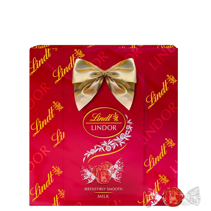 LINDT LINDOR LECHE CAJA REGALO 287G