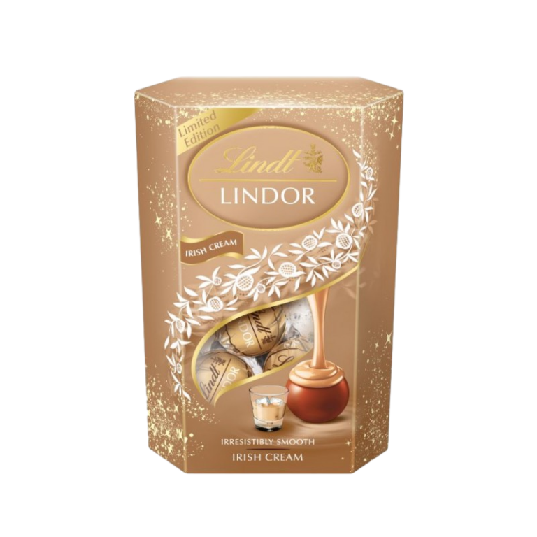 LINDT LINDOR CORNET IRISH CREAM 200G