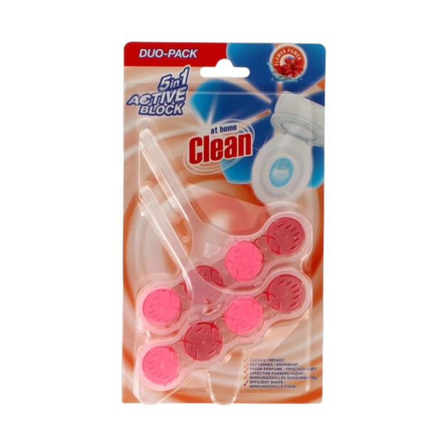 HOME CLEAN COLGADOR WC FLOWER 2X45G