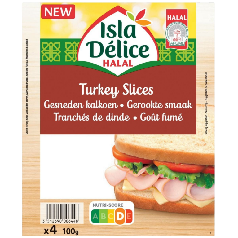 ISLA DELICE LONCHEADO DE PAVO 100G