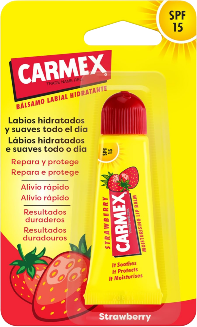 CARMEX BALSAMOS LABIAL FRESA TUBO SPF15