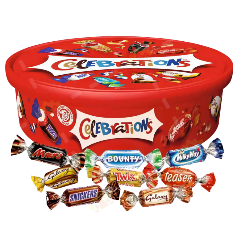 CELEBRATIONS CAJA REDONDA 600G