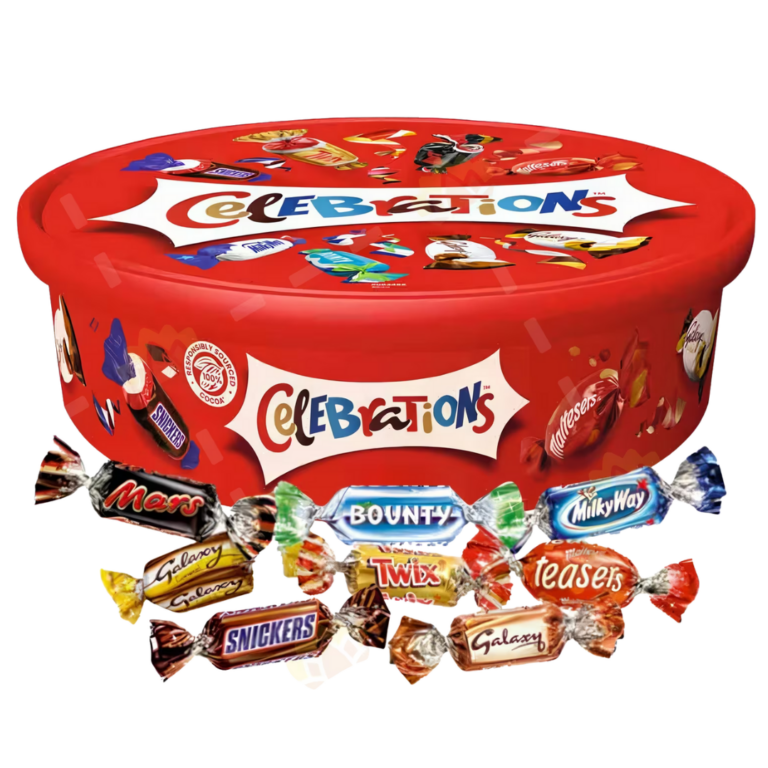 CELEBRATIONS CAIXA REDONDA 600G