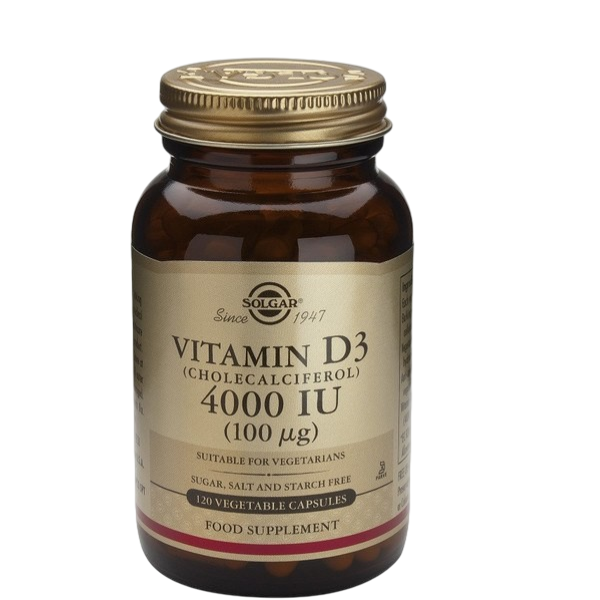 SOLGAR VITAMINA D3 4000 IU 60 CAP 21G
