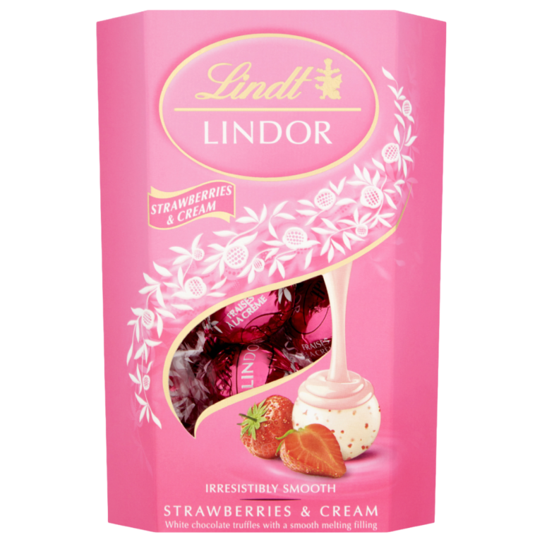 LINDT LINDOR CORNET FRESA Y NATA 200G