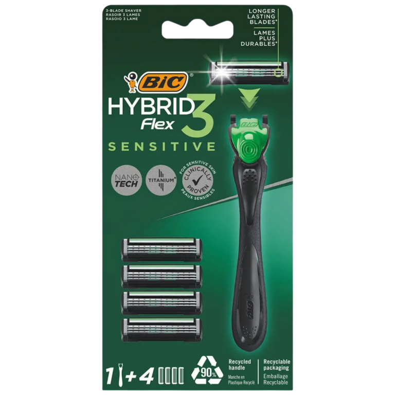 BIC HYBRID 4 FLEX 3 UNIDADES