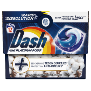 DASH CAPSULES PLATINUM 4EN1 12 PODS