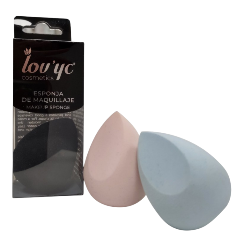 LOV'YC DUO ESPONJA BLENDER MAQUILLAJE