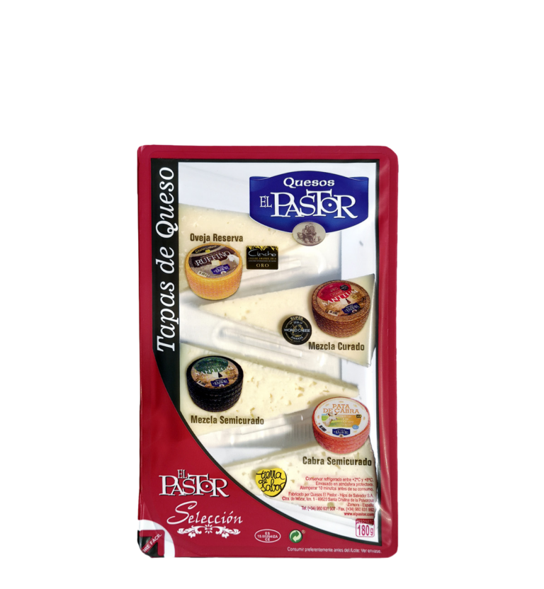 EL PASTOR SURTIDO TAPAS 180G