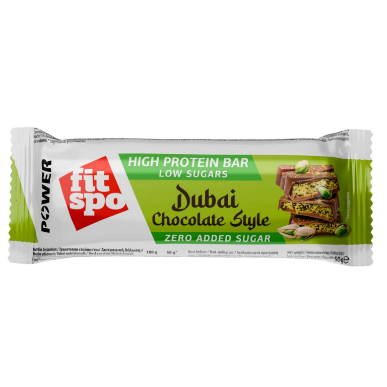 FITSPO BARRITA PROTEINAS CHOCO DUBAI 50G