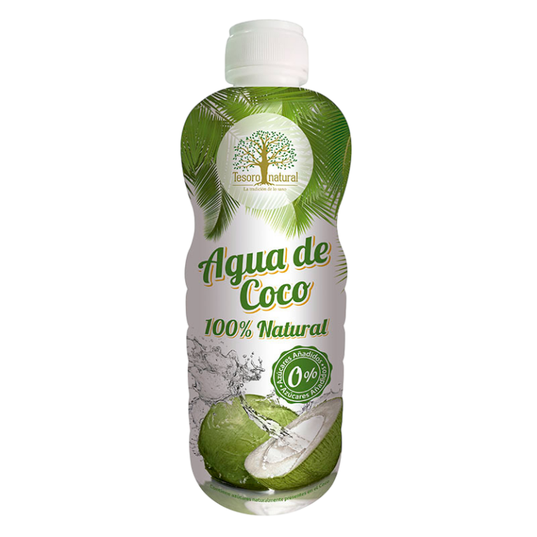 TESORO NATURAL AGUA DE COCO NATURAL 1L.