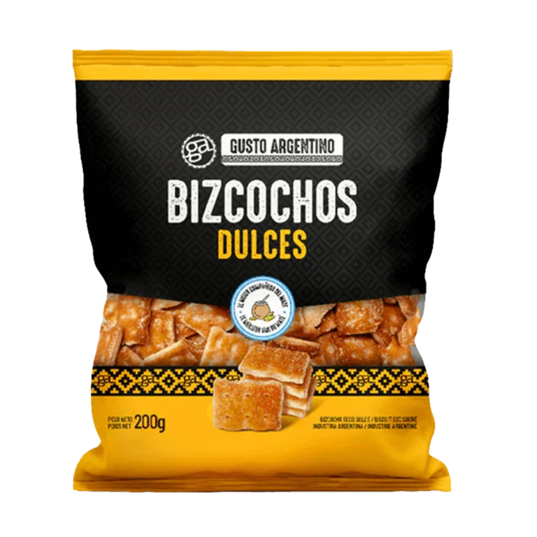 GUSTO ARGENTINO BIZCOCHITOS DULCES 200G