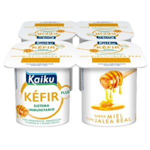 KAIKU KÉFIR CON JALEA REAL-MIEL  4X125G