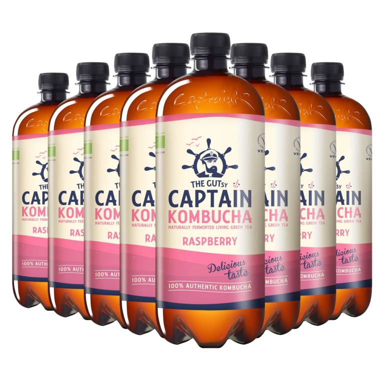 THE GUTSY CAPTAIN KOMBUCHA FRAMBUESA Y L