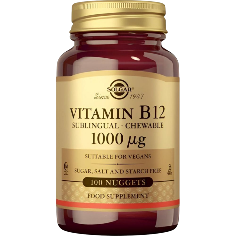 SOLGAR VITAMINA B12 1000MCG 100C 10.5G