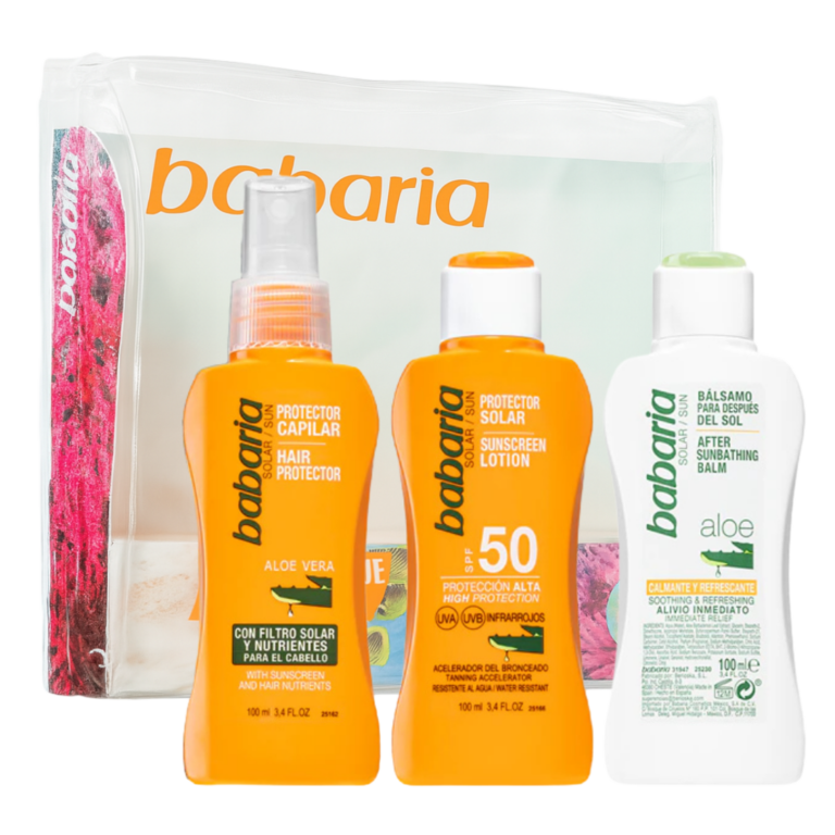 BABARIA SET DE VIAJE PROTECCION SOLAR 3U