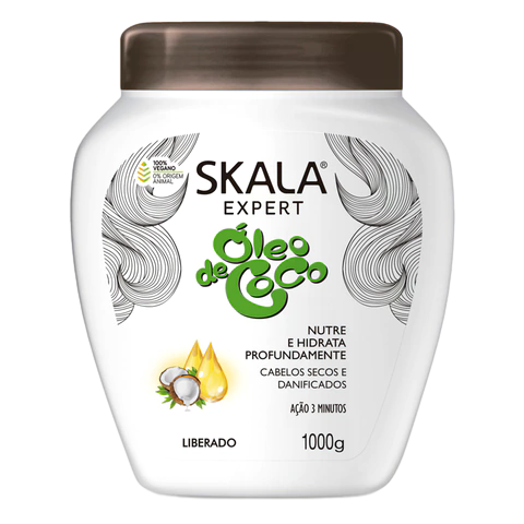 SKALA CREMA PEINADO ACEITE COCO 1L