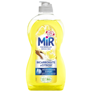 MIR LIQUIDE VAISSELLE BICARBONATE ET CITRON 450ML