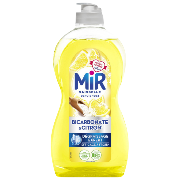 MIR LIQUIDE VAISELLE CITRON 450ML