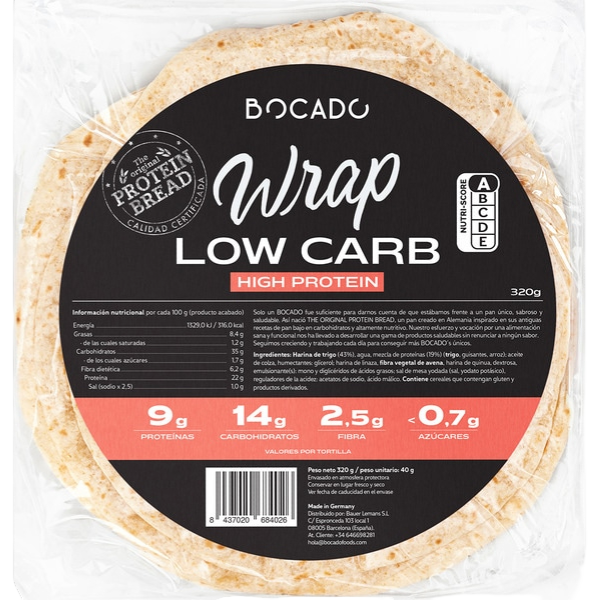 BOCADO WRAP PROTEICO 40G