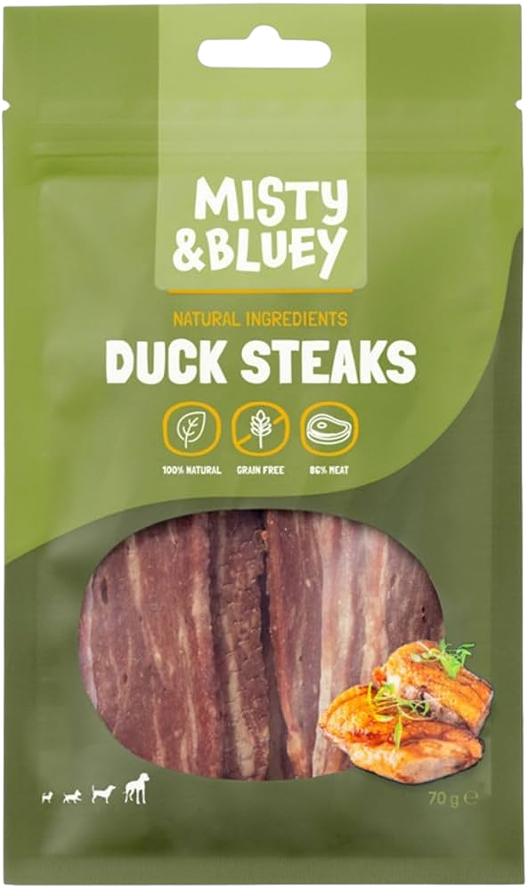 MISTY & BLUEY FILETES DE PATO 70 G