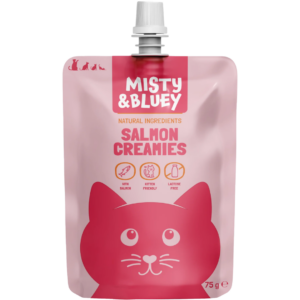 MISTY & BLUEY CRÈMES DE SAUMON 75G