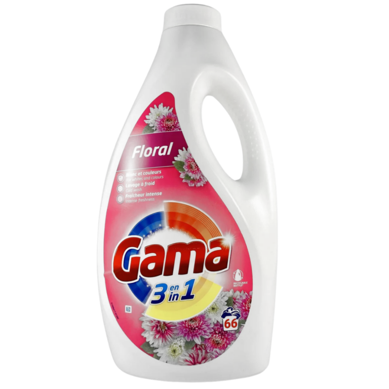 GAMA LESSIVE LIQUIDE FLORAL 44 LAV