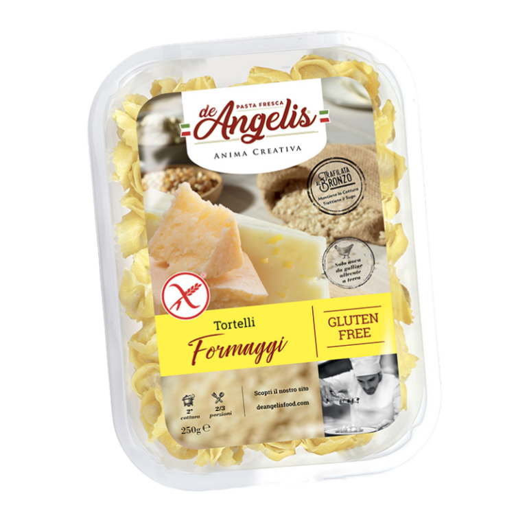 DE ANGELIS TORTELLO QUESO S/GLUTEN 250G