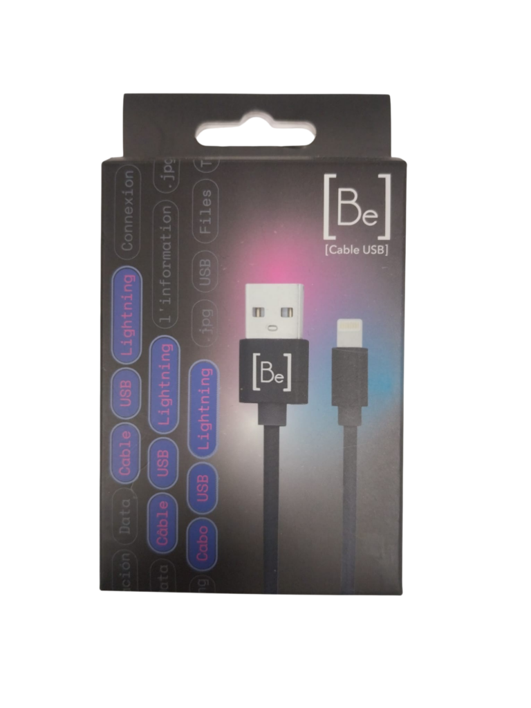 BE CABLE USB A LIGHTNING